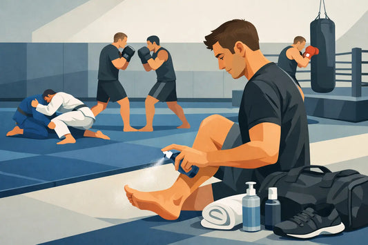 How to Use Athlete Hygiene Spray at Training