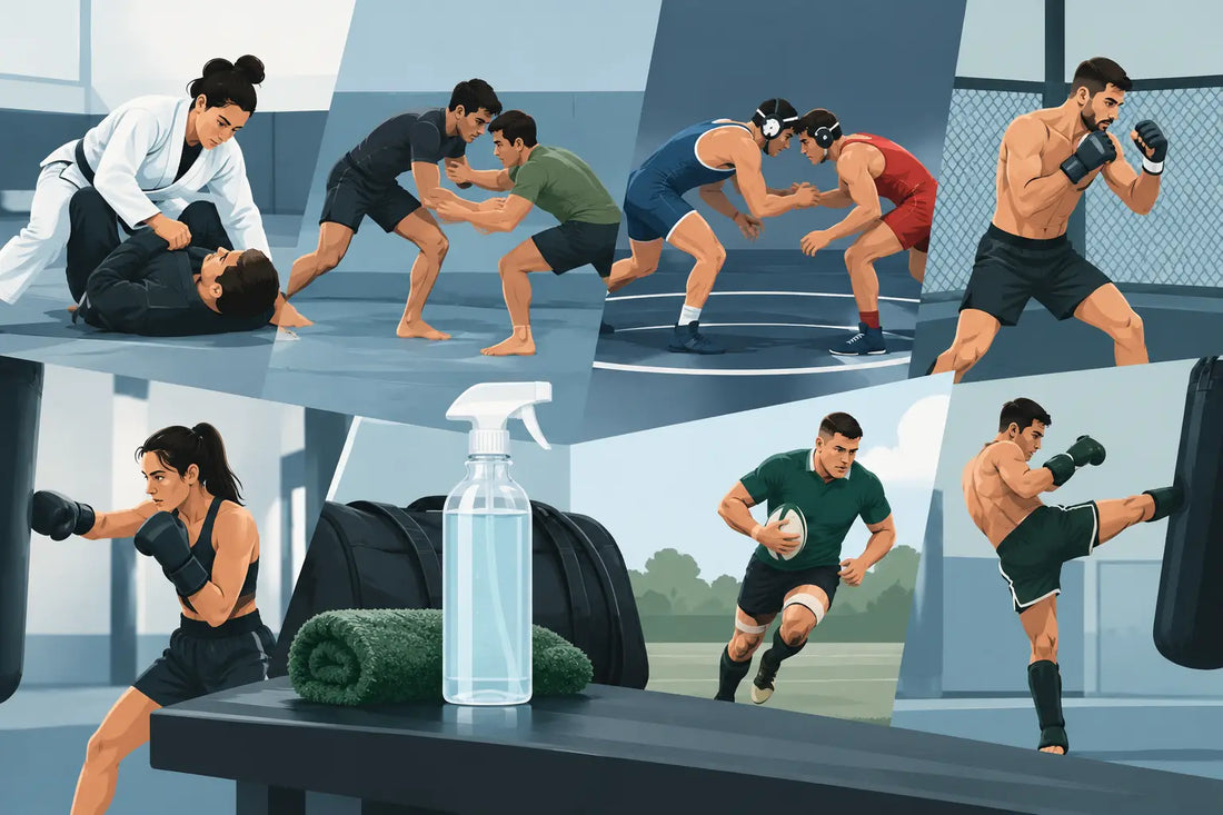 Hypochlorous Acid for Combat Sport Hygiene