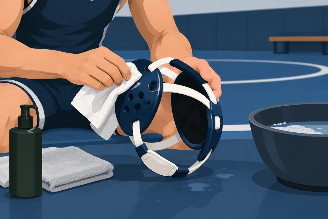 How to Clean Wrestling Headgear Properly