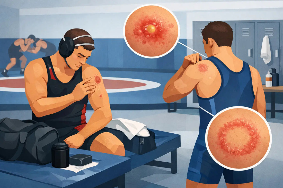 Skin Infection Signs in Wrestlers to Watch