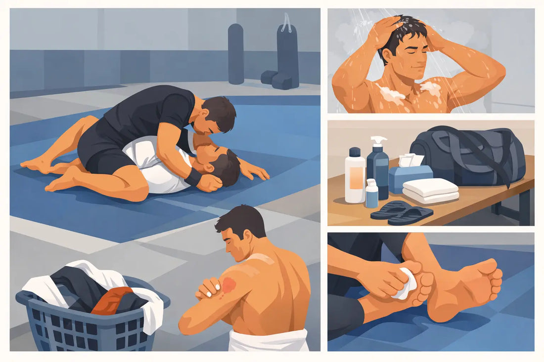 Complete Grappler Skin Hygiene Guide for Mat Days