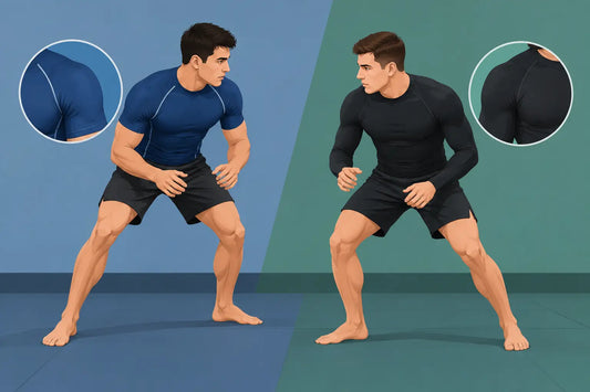 Rash Guard vs Compression Shirt for Grappling