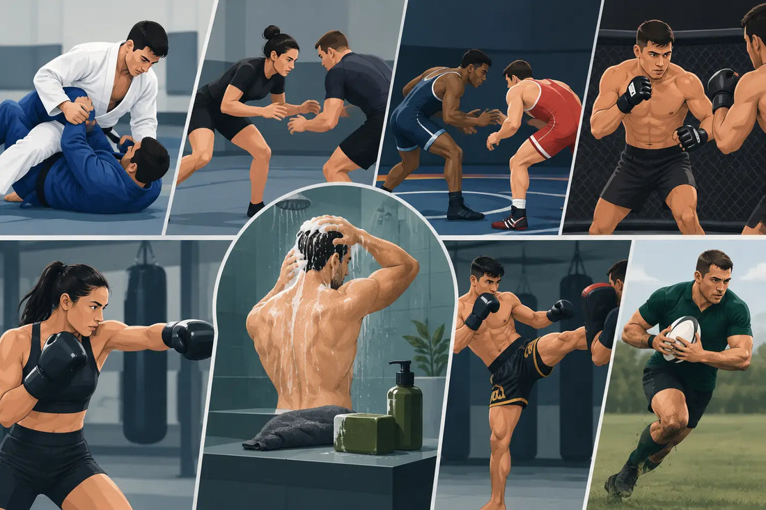Sports Hygiene for Combat Athletes Who Train Hard