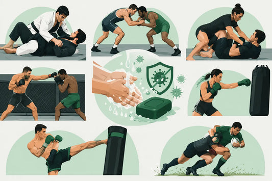 Combat Sports Bacterial Infections on the Mat