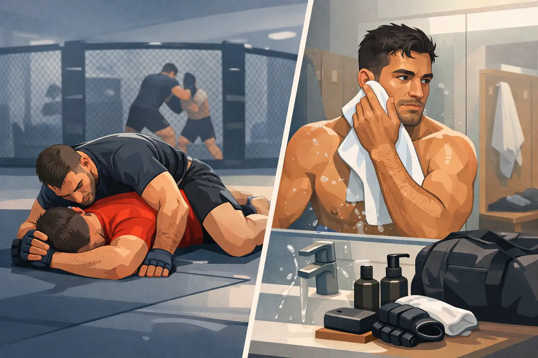 How to Clean Skin After MMA Training