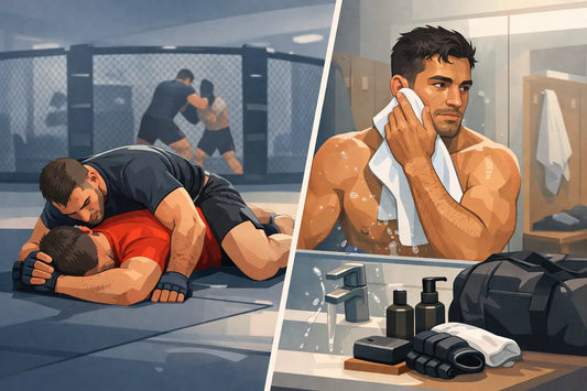 How to Clean Skin After MMA Training