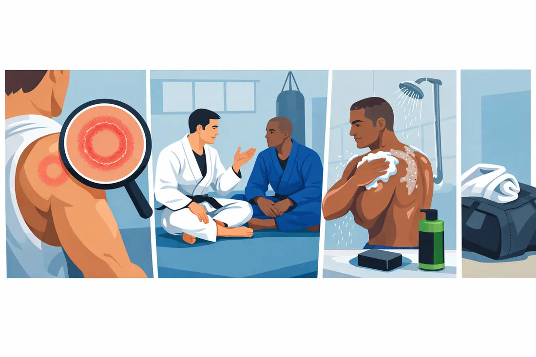 Ringworm in BJJ: Spot It, Stop Training, Return