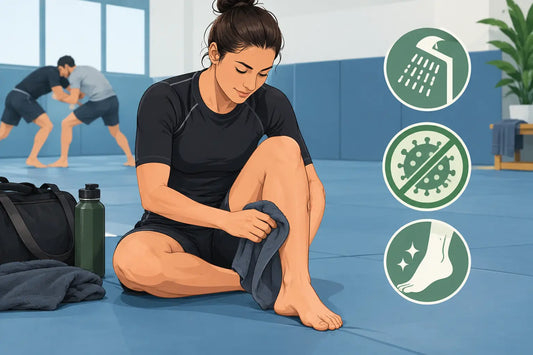 Preventing Fungal Skin Infections on the Mat