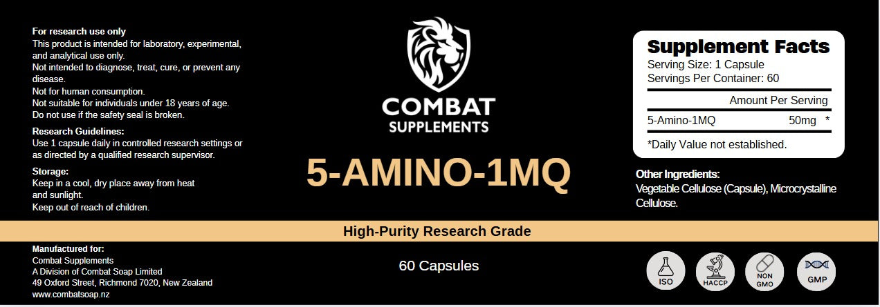 5-Amino-1MQ – High-Purity Research Grade (50 mg, 60 Units)