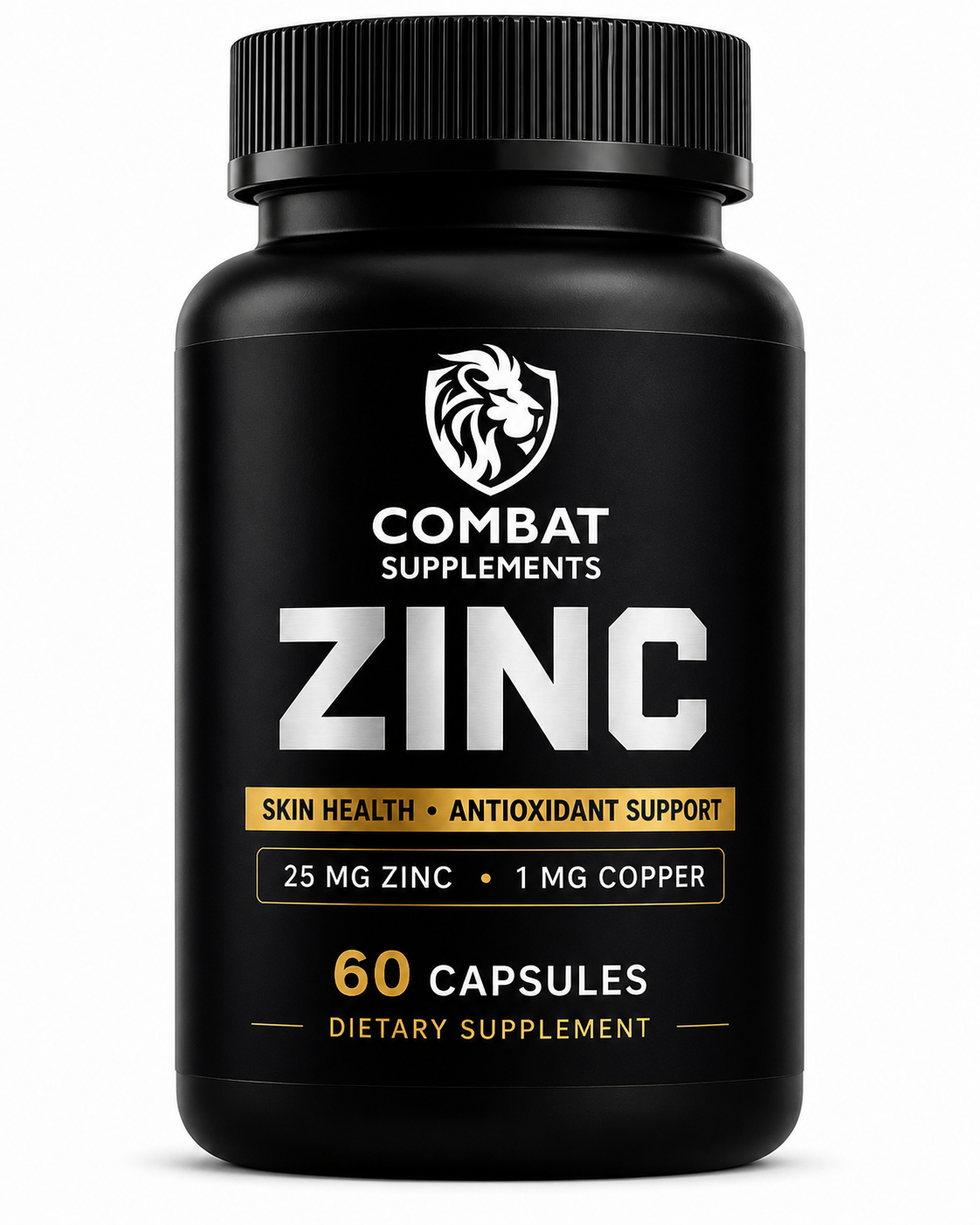 Zinc + Copper – 25mg Zinc – 1mg Copper – 60 Capsules