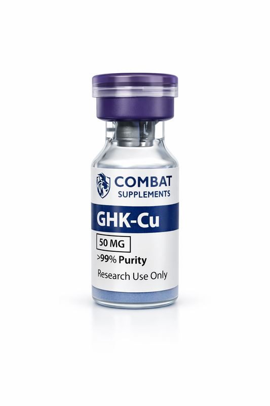 GHK-Cu Copper Tripeptide-1 50mg research peptide vial New Zealand